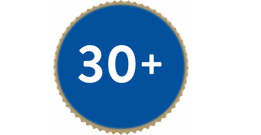 More than 30 associates