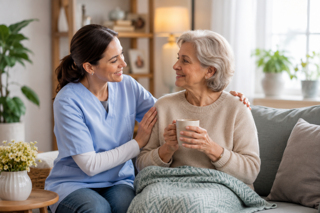 How Home Care Supports Family Caregivers and Prevents Burnout